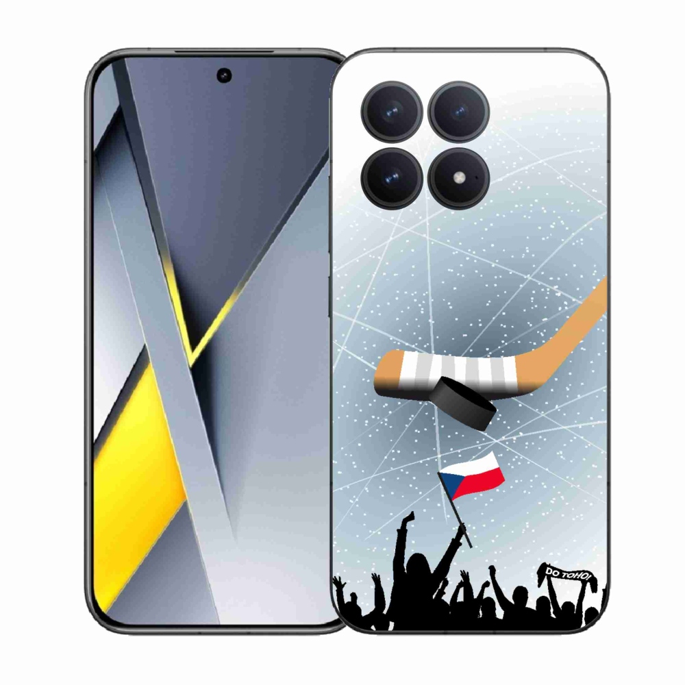 Gélový kryt mmCase na Xiaomi Poco F8 Pro - fanúšikovia hokeja