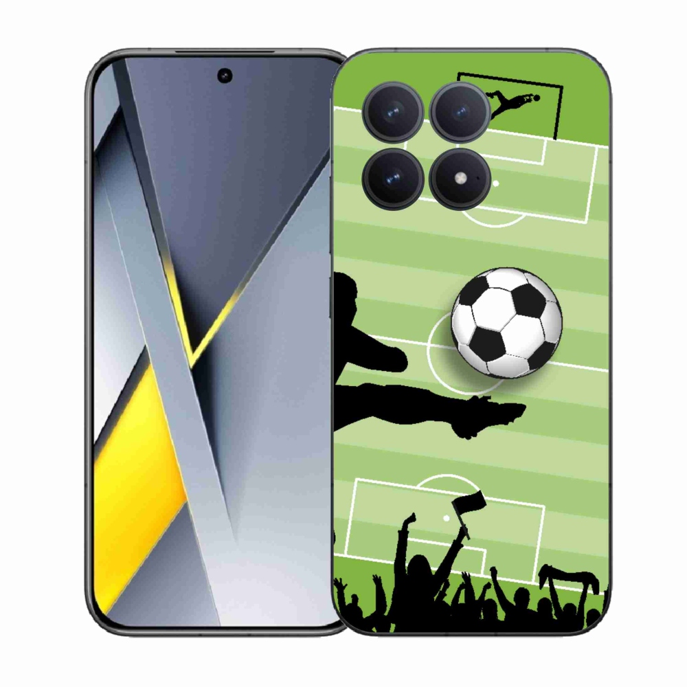 Gélový kryt mmCase na Xiaomi Poco F8 Pro - futbal 3