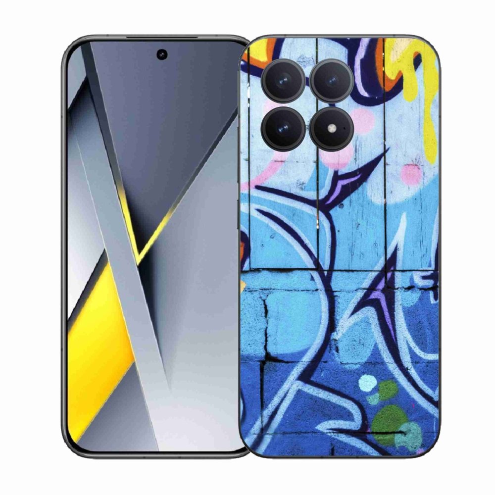 Gélový kryt mmCase na Xiaomi Poco F8 Pro - graffiti