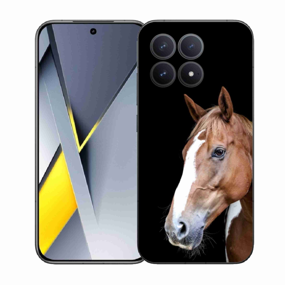 Gélový kryt mmCase na Xiaomi Poco F8 Pro - hnedý kôň 3