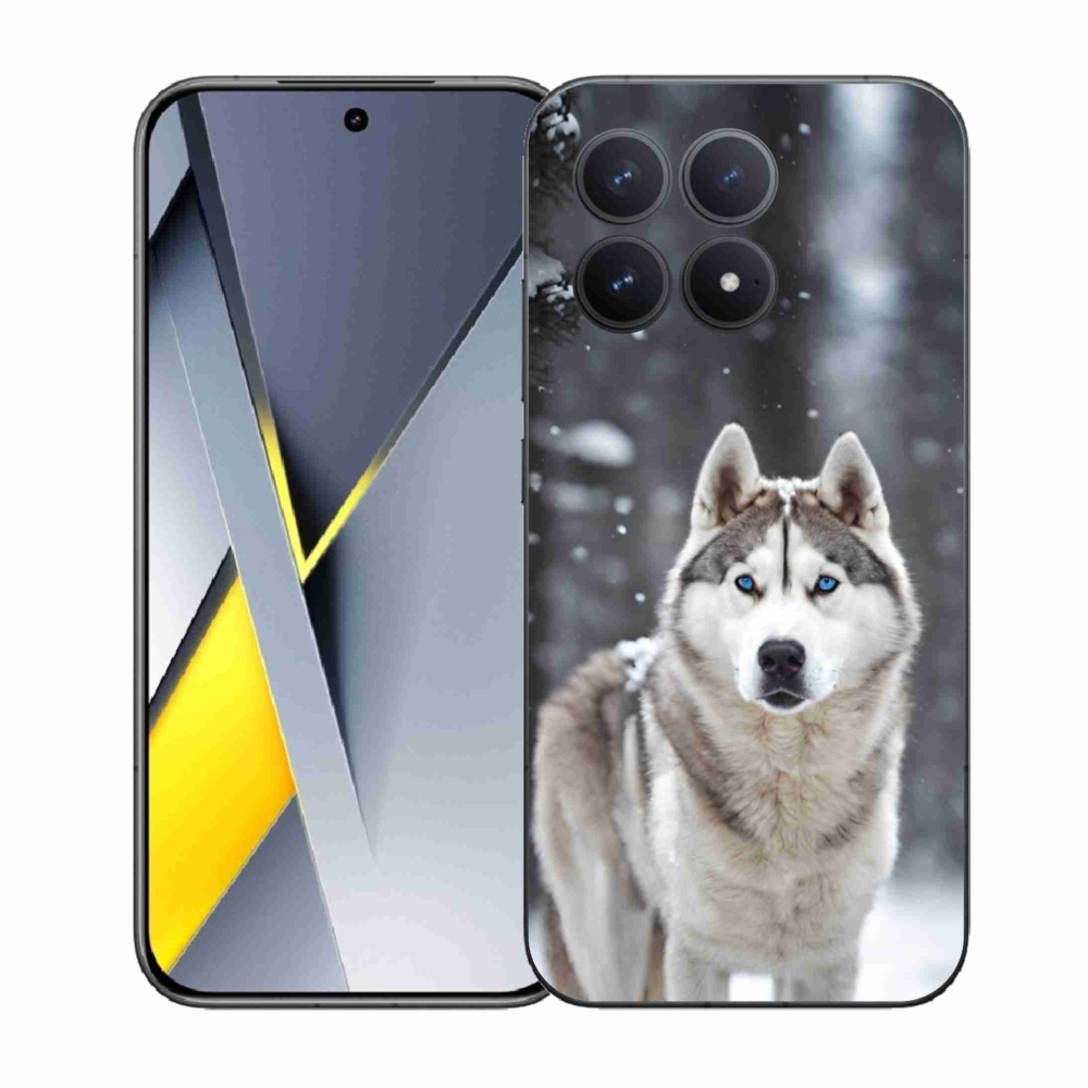 Gélový kryt mmCase na Xiaomi Poco F8 Pro - husky 2