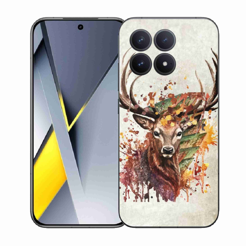 Gélový kryt mmCase na Xiaomi Poco F8 Pro - jeleň 1