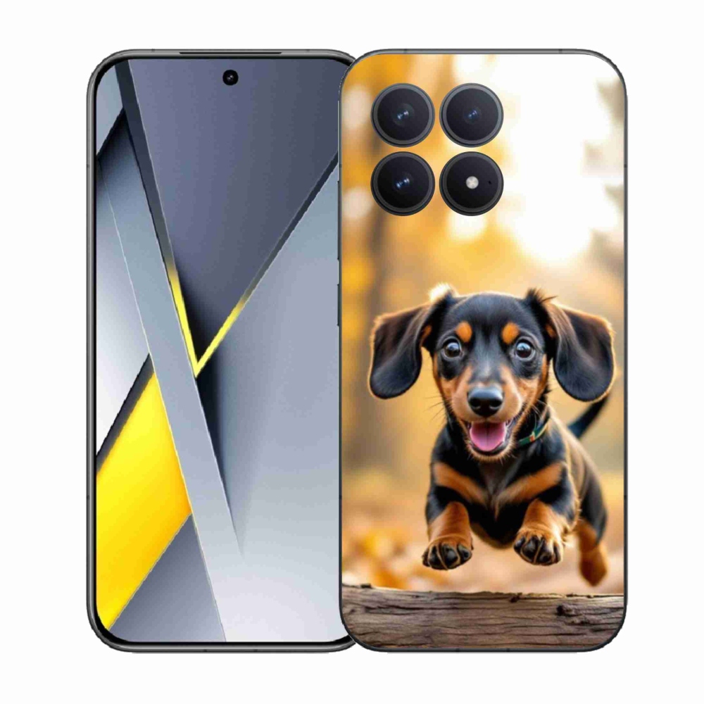 Gélový kryt mmCase na Xiaomi Poco F8 Pro - jazvečík 2