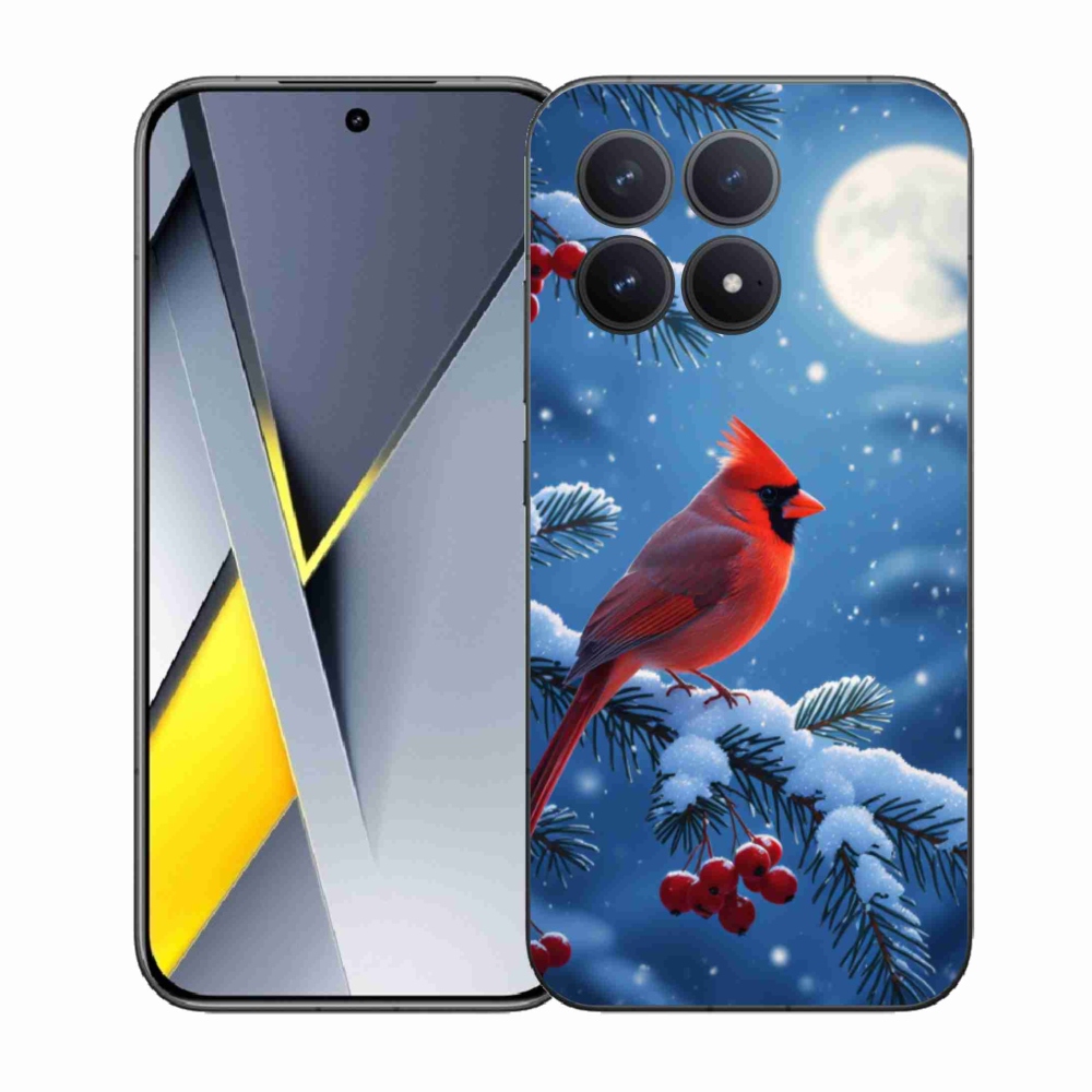 Gélový kryt mmCase na Xiaomi Poco F8 Pro - kardinál červený