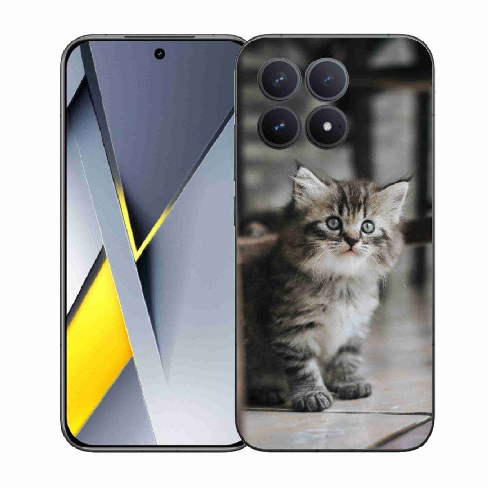 Gélový kryt mmCase na Xiaomi Poco F8 Pro - mačiatko