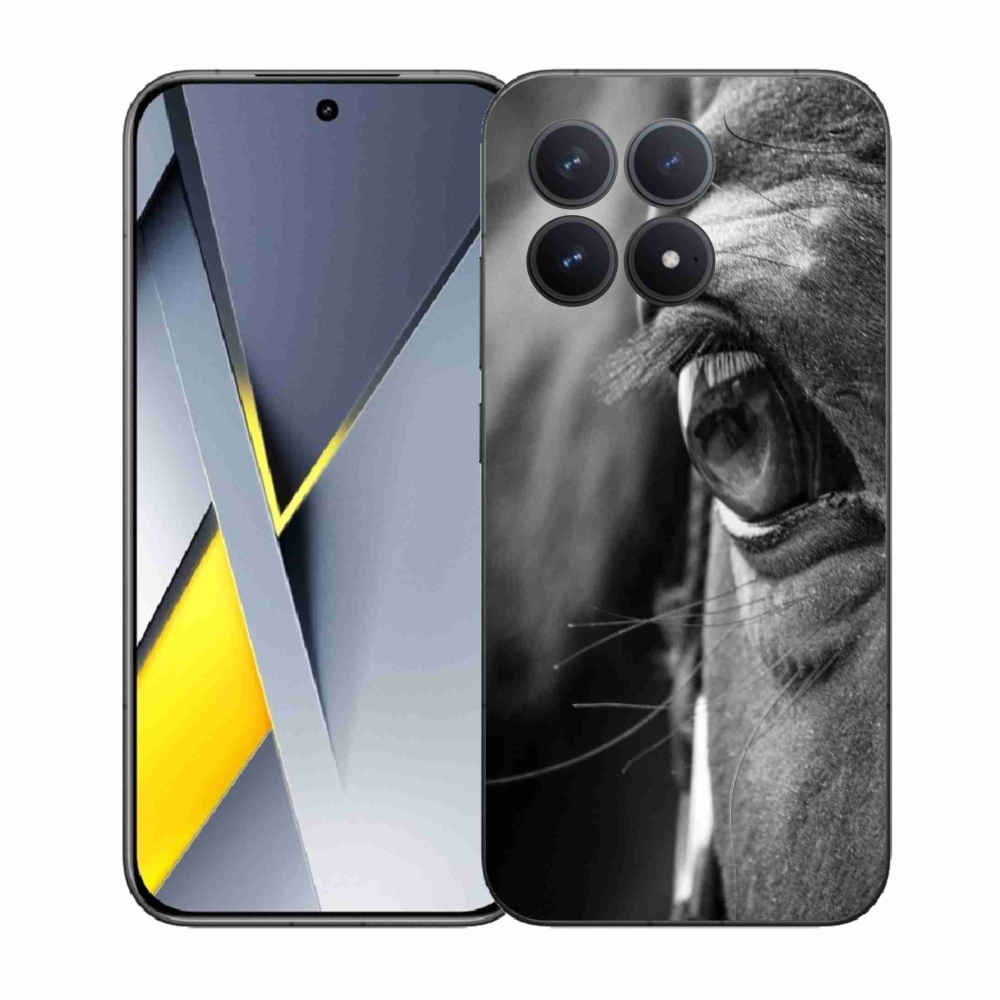 Gélový kryt mmCase na Xiaomi Poco F8 Pro - konský pohľad