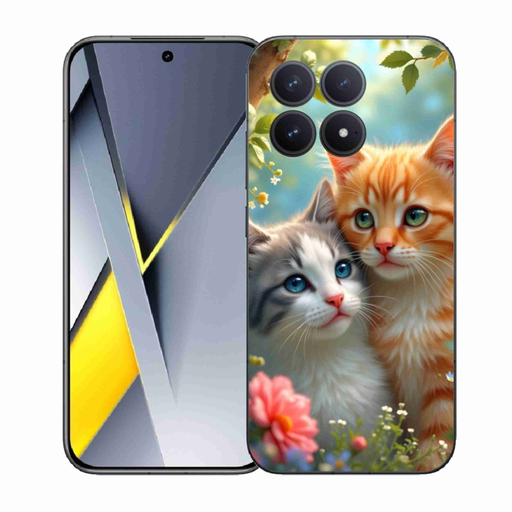 Gélový kryt mmCase na Xiaomi Poco F8 Pro - mačacia láska 2