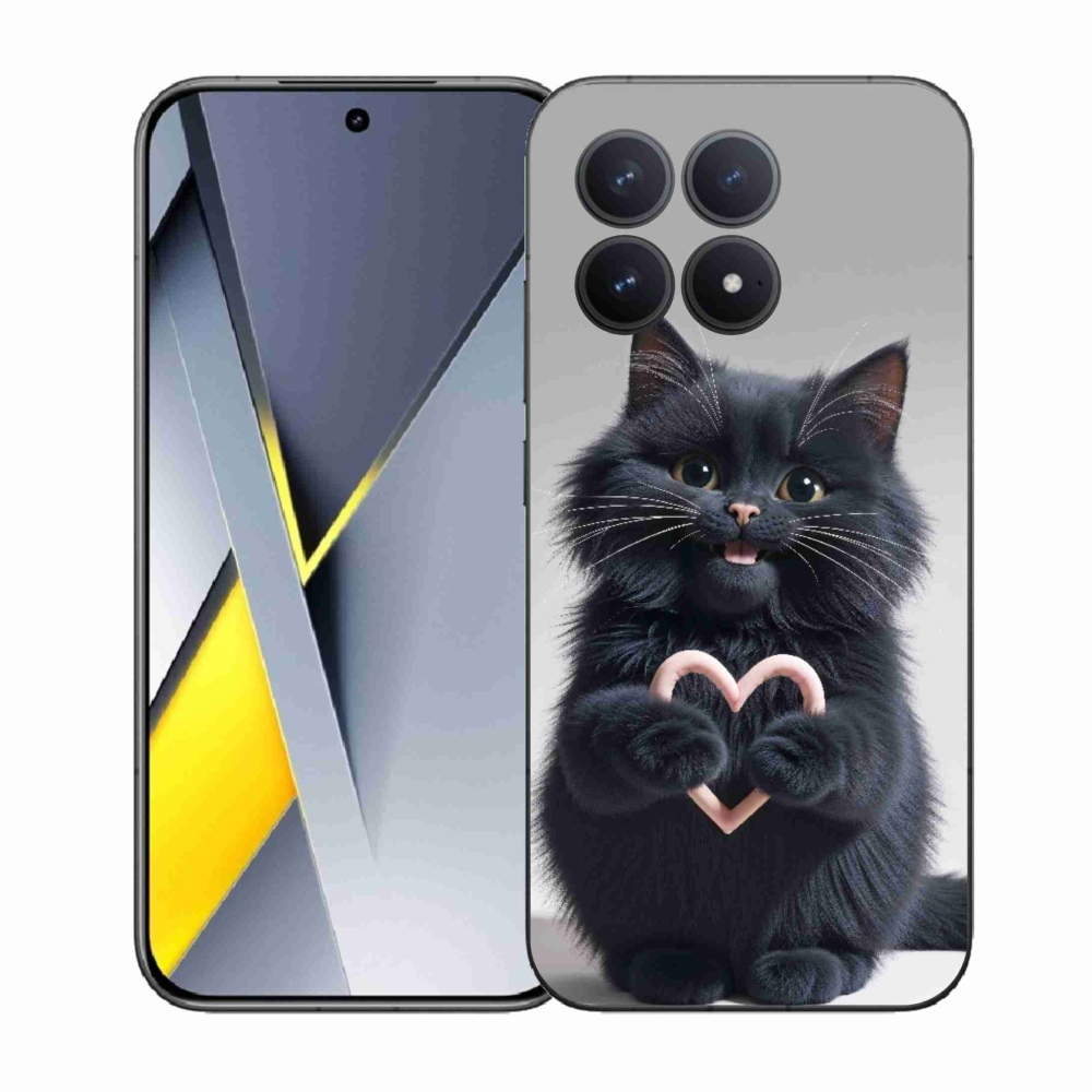 Gélový kryt mmCase na Xiaomi Poco F8 Pro - mačacia láska 3