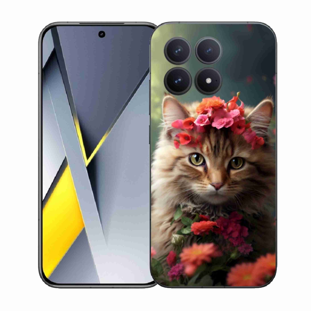 Gélový kryt mmCase na Xiaomi Poco F8 Pro - mačacia princezná