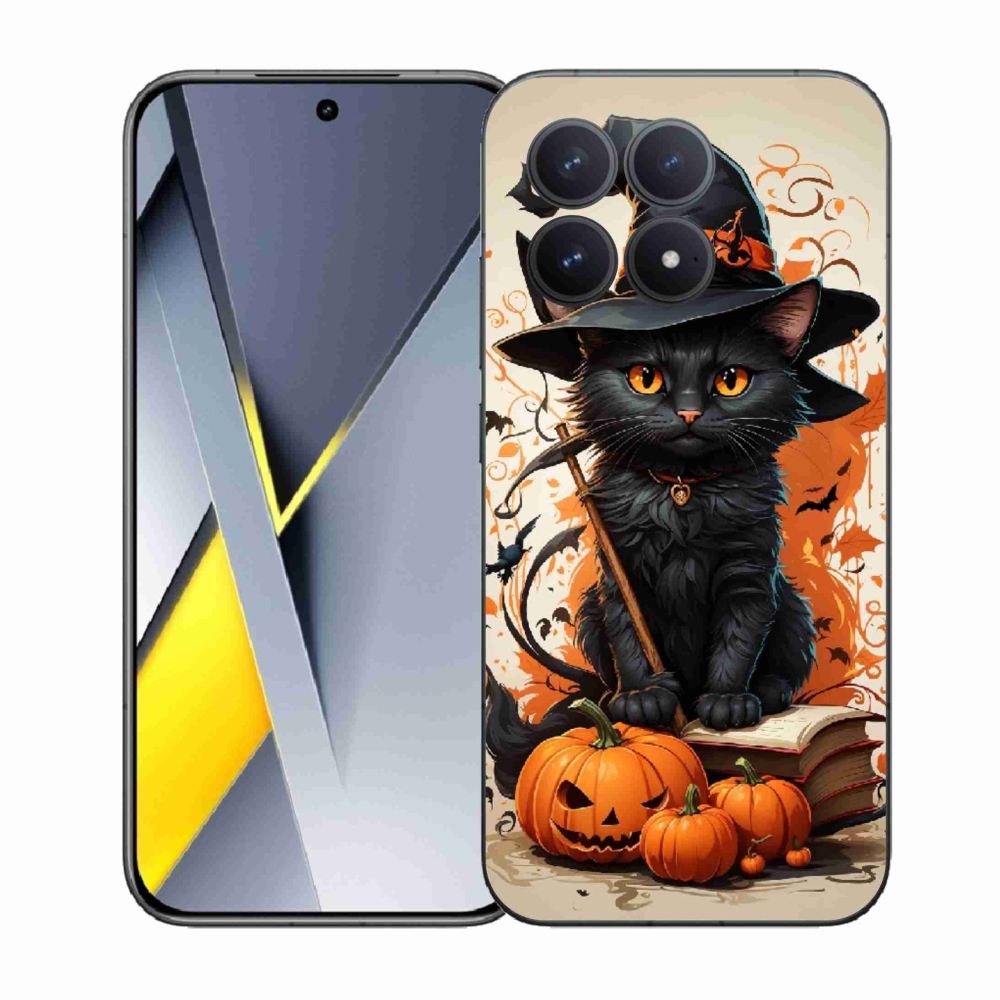 Gélový kryt mmCase na Xiaomi Poco F8 Pro - kocúr čarodejník