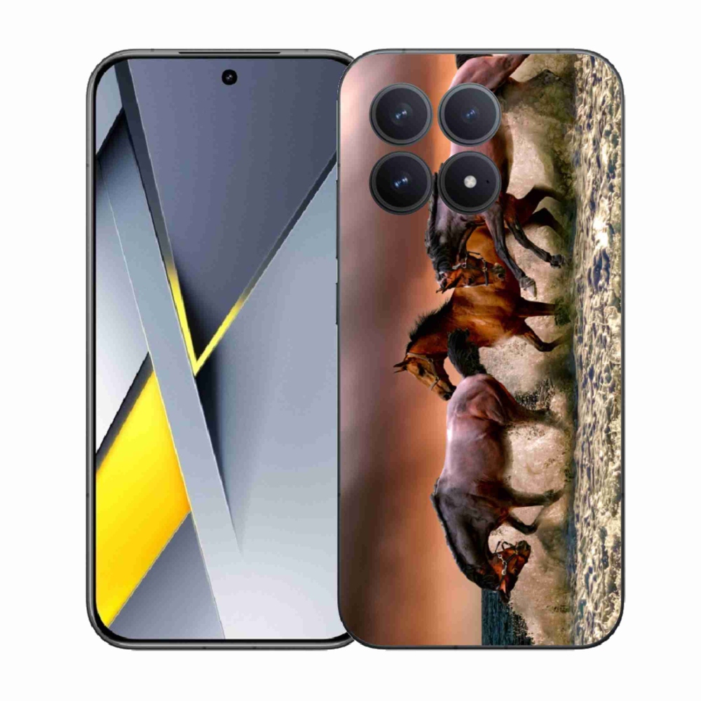 Gélový kryt mmCase na Xiaomi Poco F8 Pro - kone 1