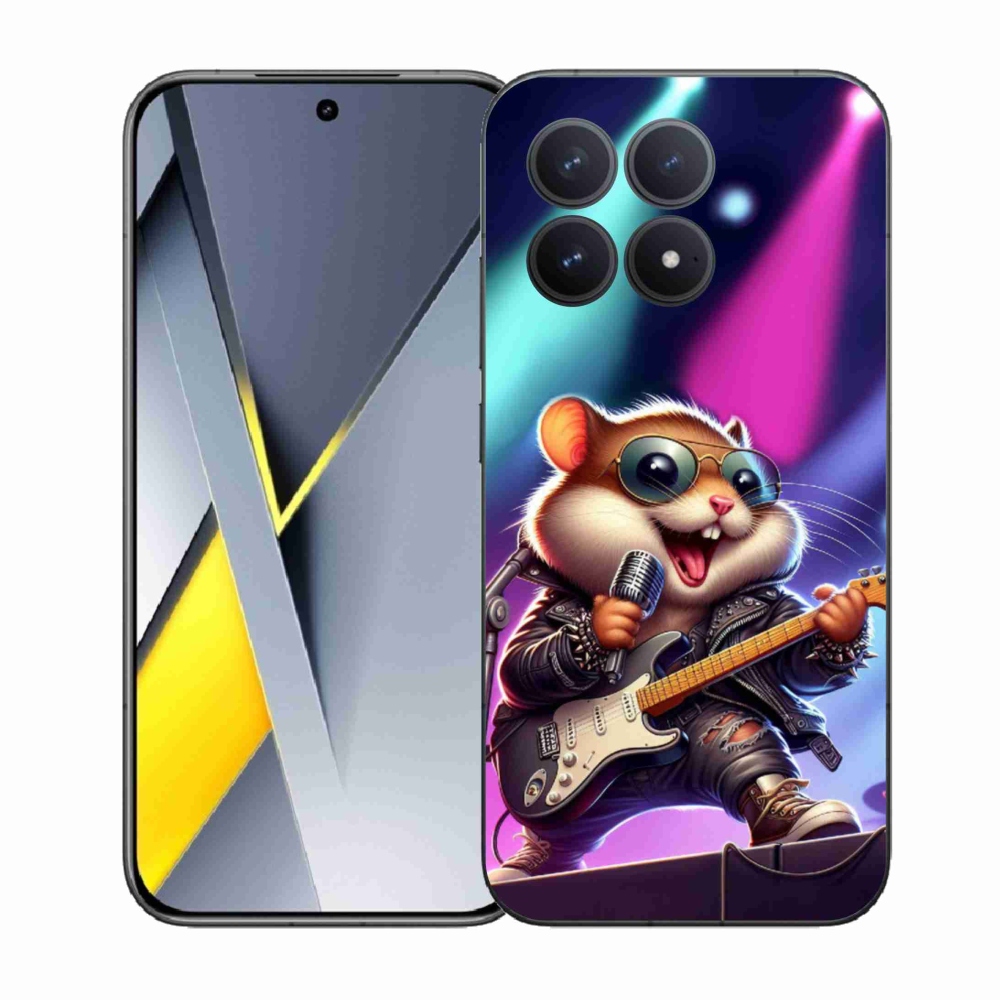 Gélový kryt mmCase na Xiaomi Poco F8 Pro - škrečok rocker