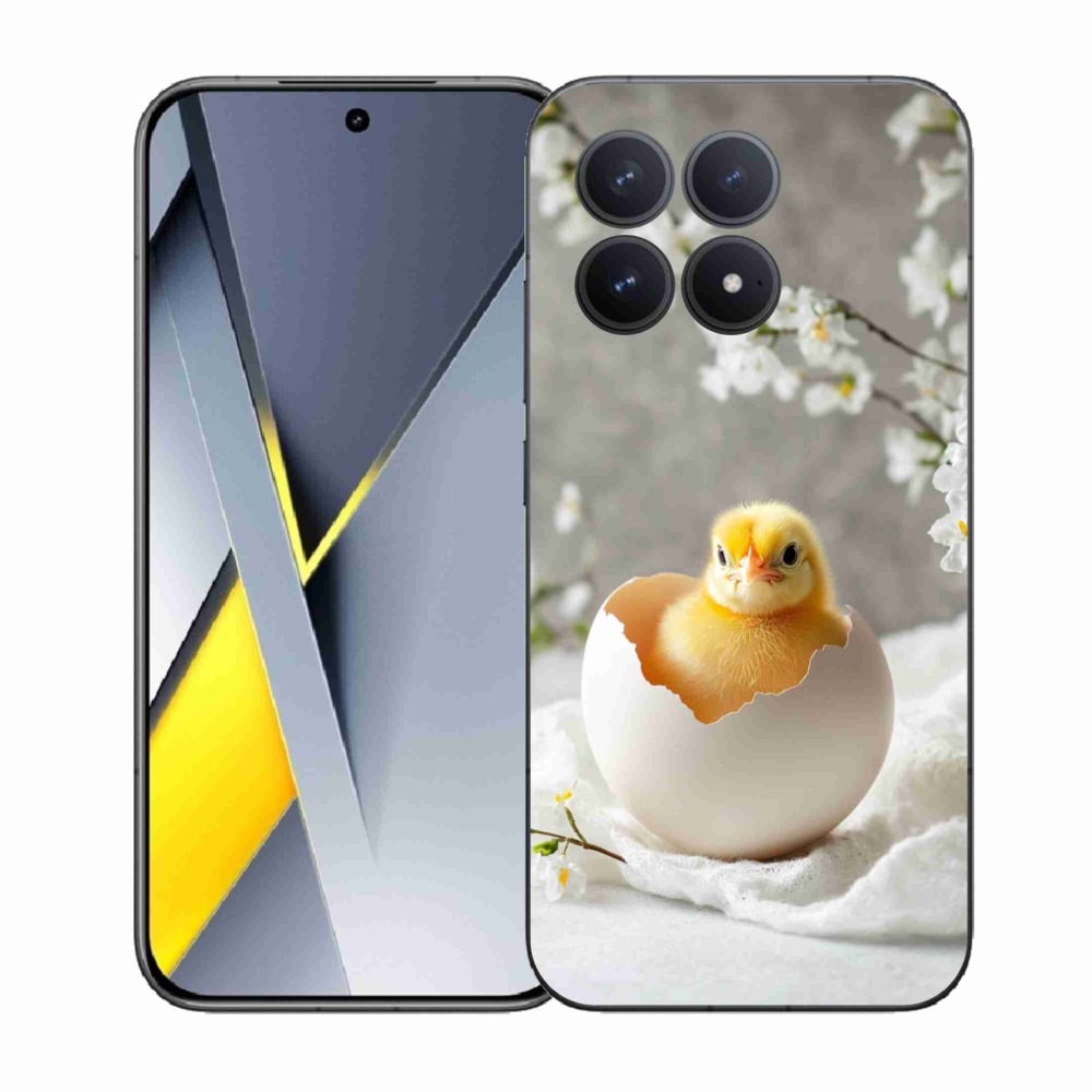 Gélový kryt mmCase na Xiaomi Poco F8 Pro - kuriatko