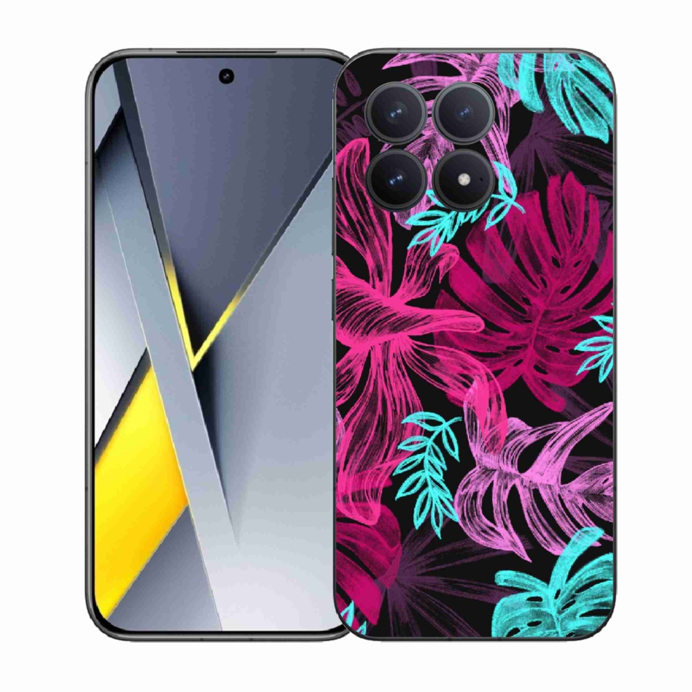 Gélový kryt mmCase na Xiaomi Poco F8 Pro - kvety 1