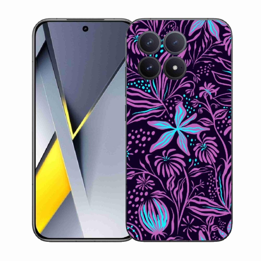 Gélový kryt mmCase na Xiaomi Poco F8 Pro - kvety 2