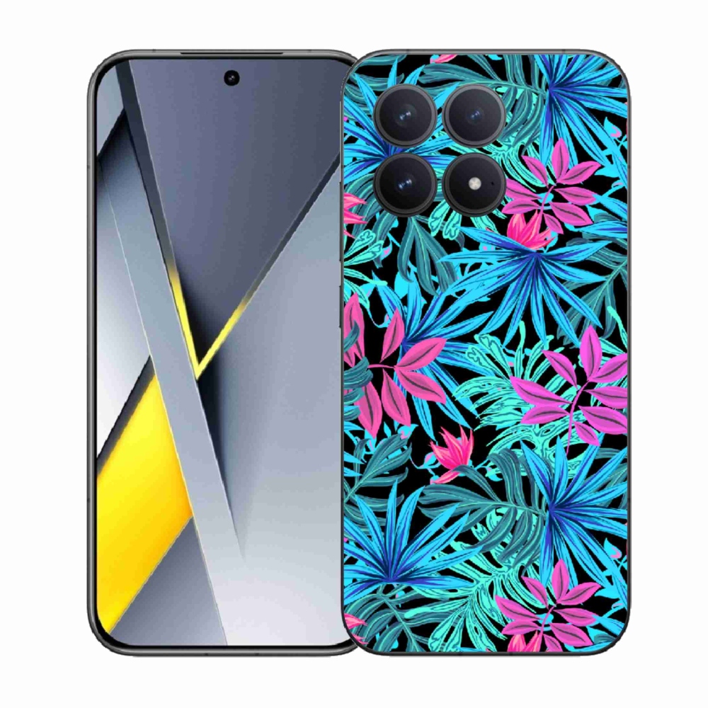 Gélový kryt mmCase na Xiaomi Poco F8 Pro - kvety 3