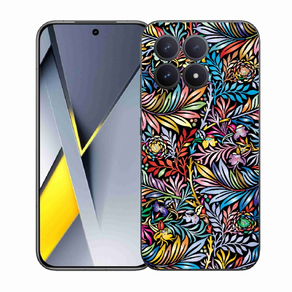 Gélový kryt mmCase na Xiaomi Poco F8 Pro - kvety 5