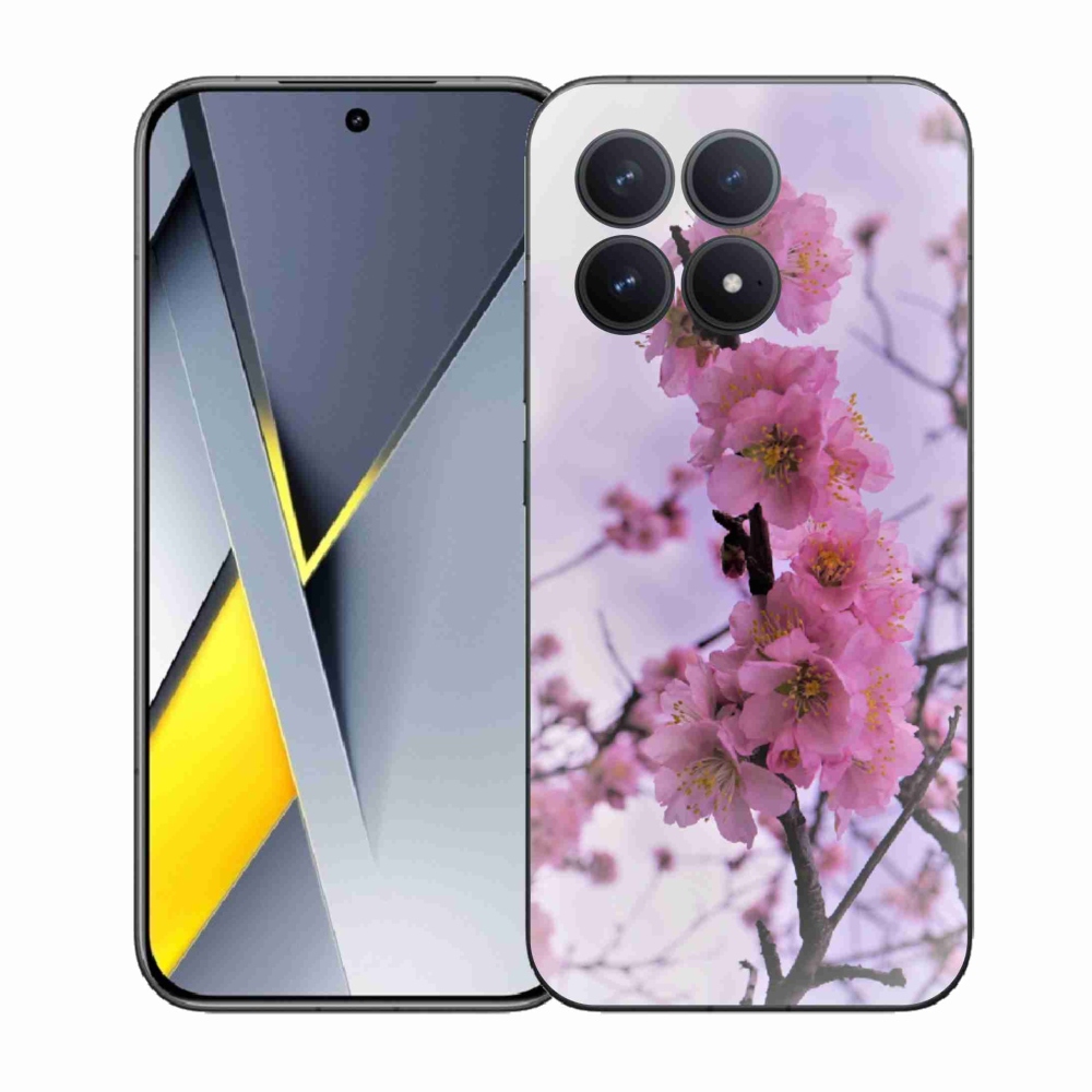 Gélový kryt mmCase na Xiaomi Poco F8 Pro - kvety 7