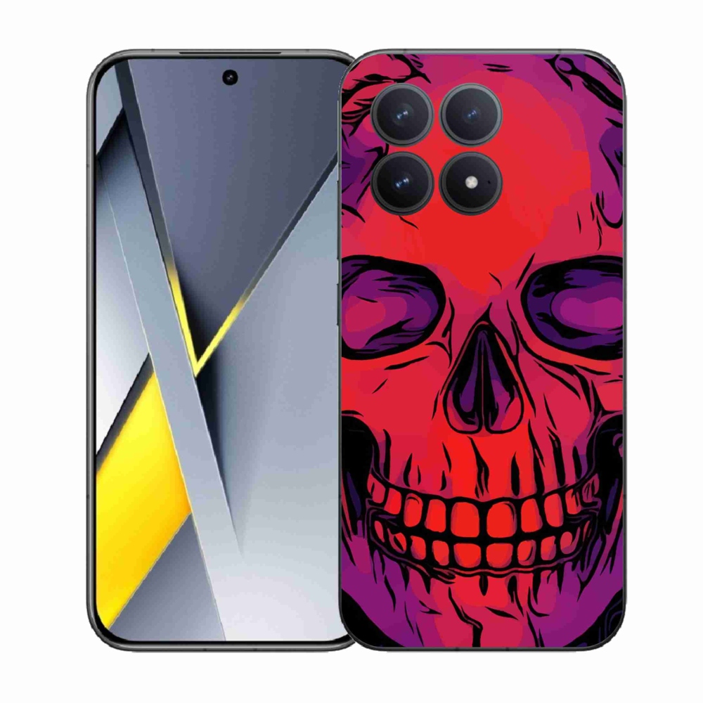 Gélový kryt mmCase na Xiaomi Poco F8 Pro - lebka