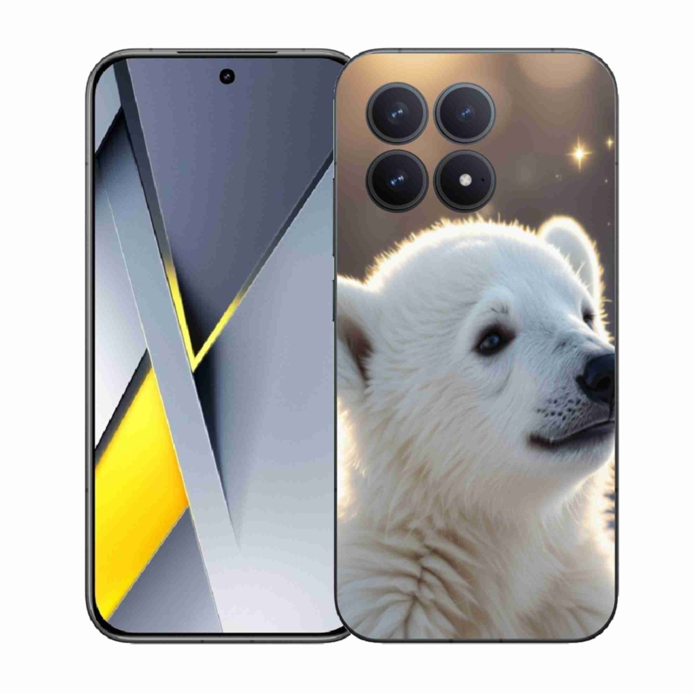Gélový kryt mmCase na Xiaomi Poco F8 Pro - ľadový medveď