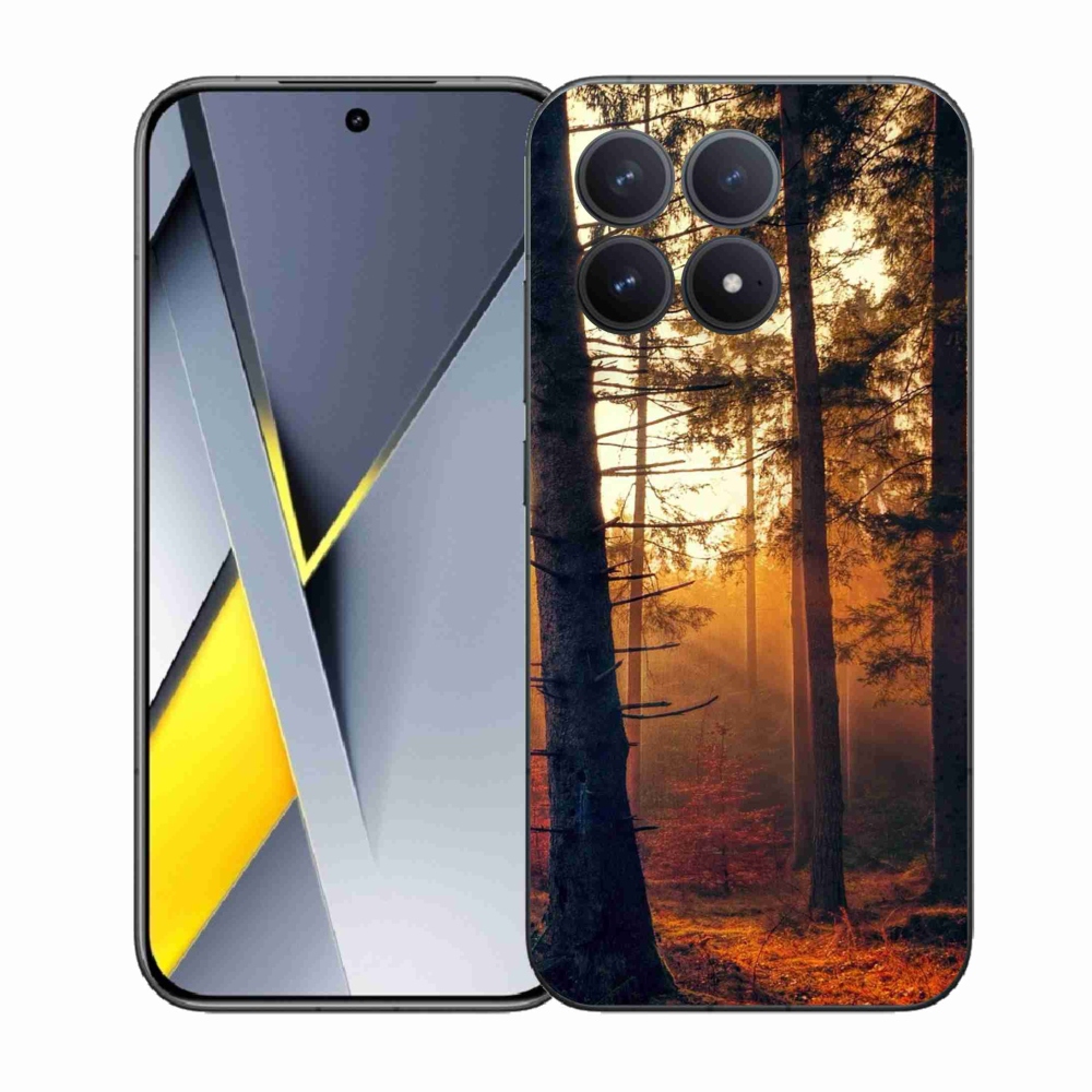 Gélový kryt mmCase na Xiaomi Poco F8 Pro - les