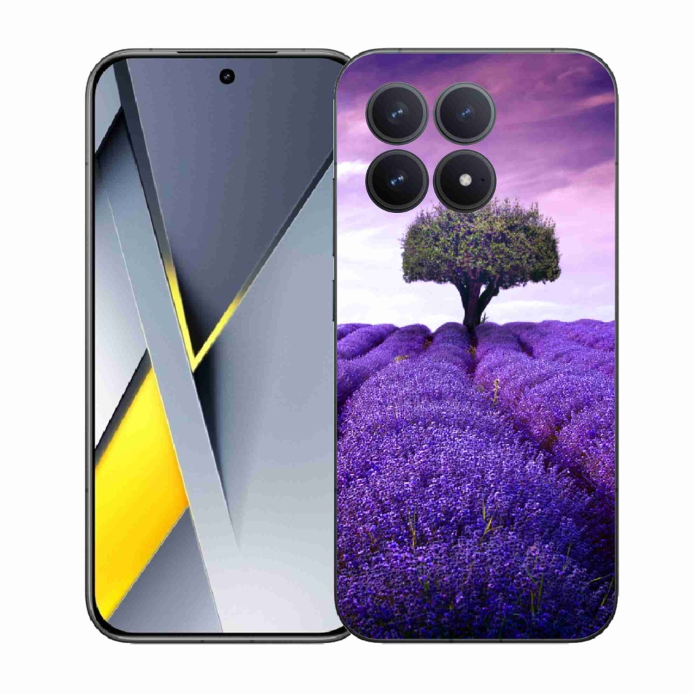 Gélový kryt mmCase na Xiaomi Poco F8 Pro - levanduľová lúka