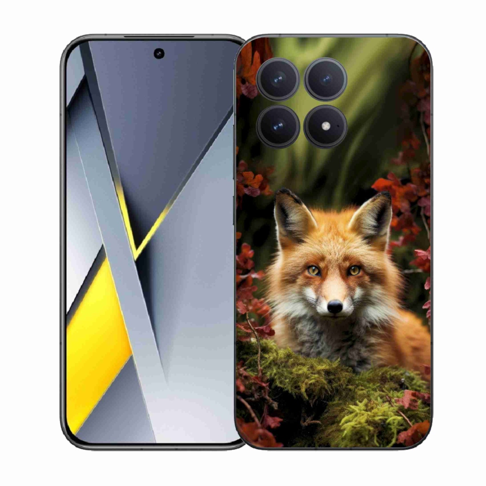 Gélový kryt mmCase na Xiaomi Poco F8 Pro - líška v lese