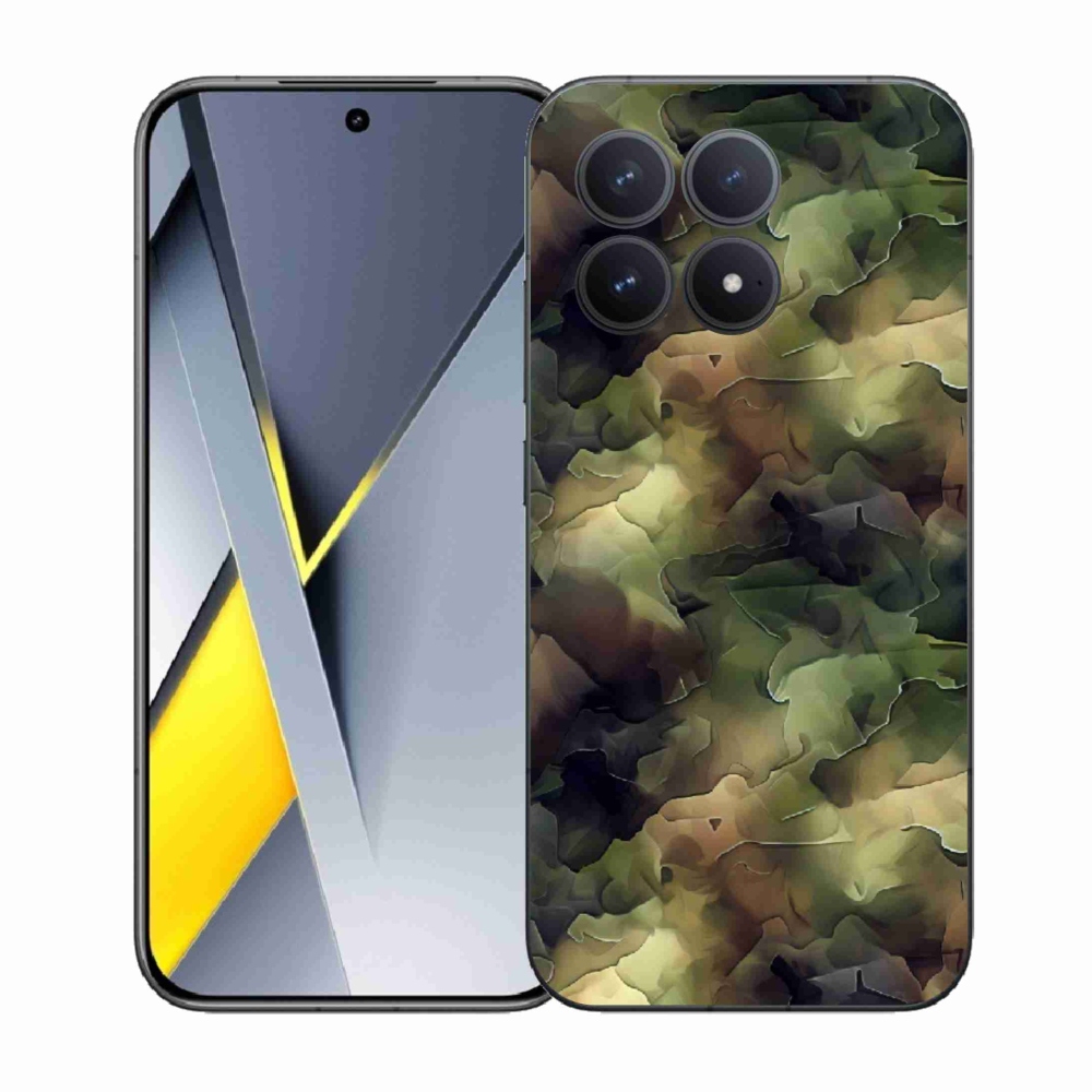 Gélový kryt mmCase na Xiaomi Poco F8 Pro - maskáčový vzor 10