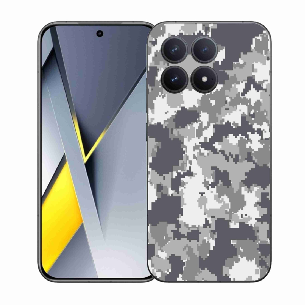 Gélový kryt mmCase na Xiaomi Poco F8 Pro - maskáčový vzor 2