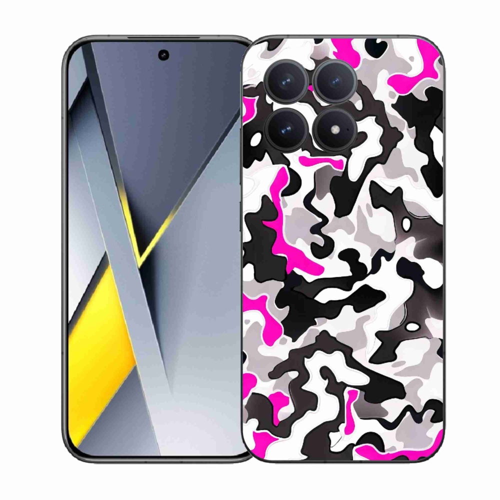 Gélový kryt mmCase na Xiaomi Poco F8 Pro - maskáčový vzor 5