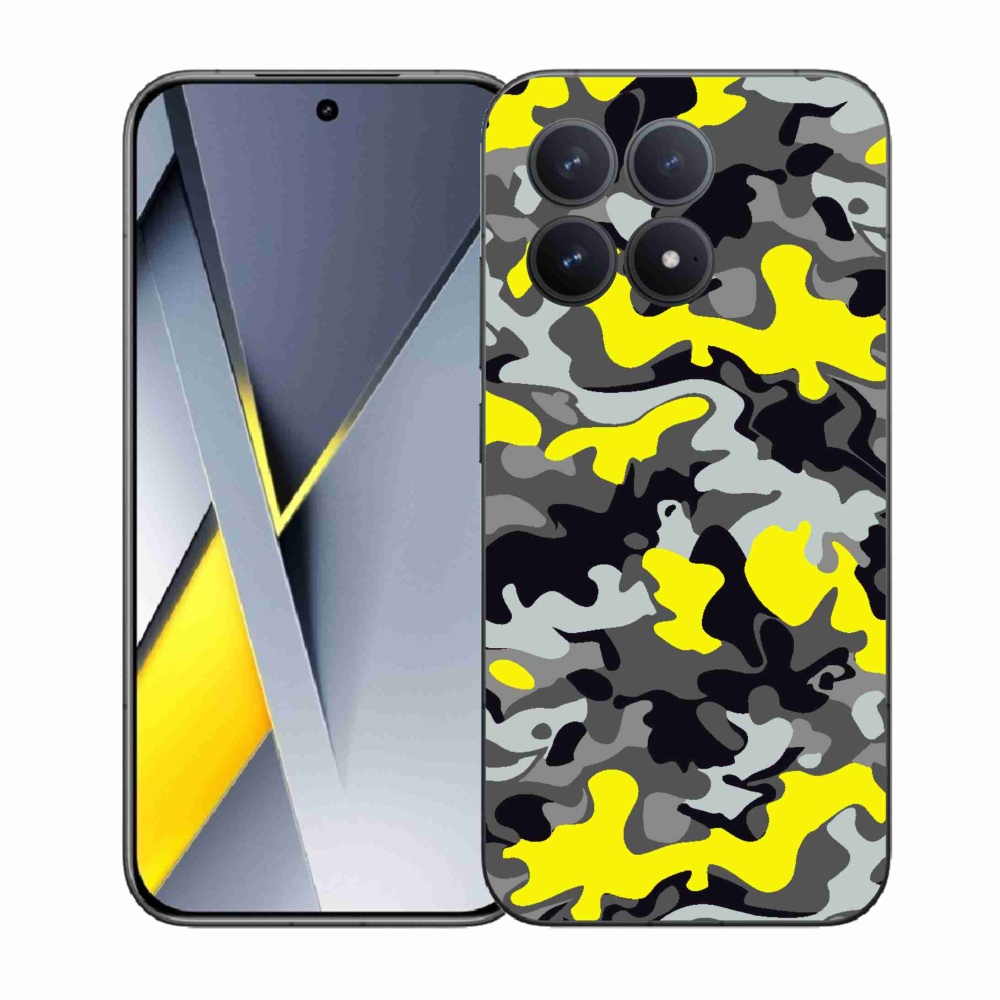 Gélový kryt mmCase na Xiaomi Poco F8 Pro - maskáčový vzor 6