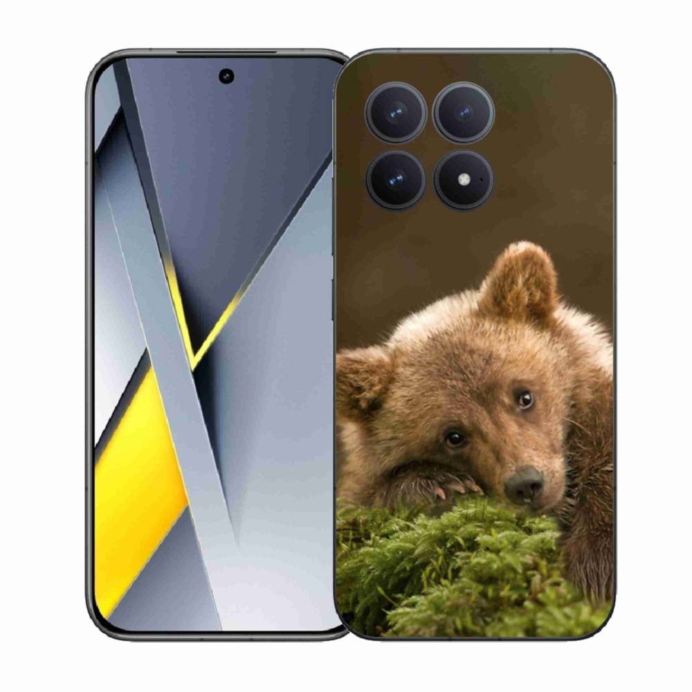 Gélový kryt mmCase na Xiaomi Poco F8 Pro - medveď