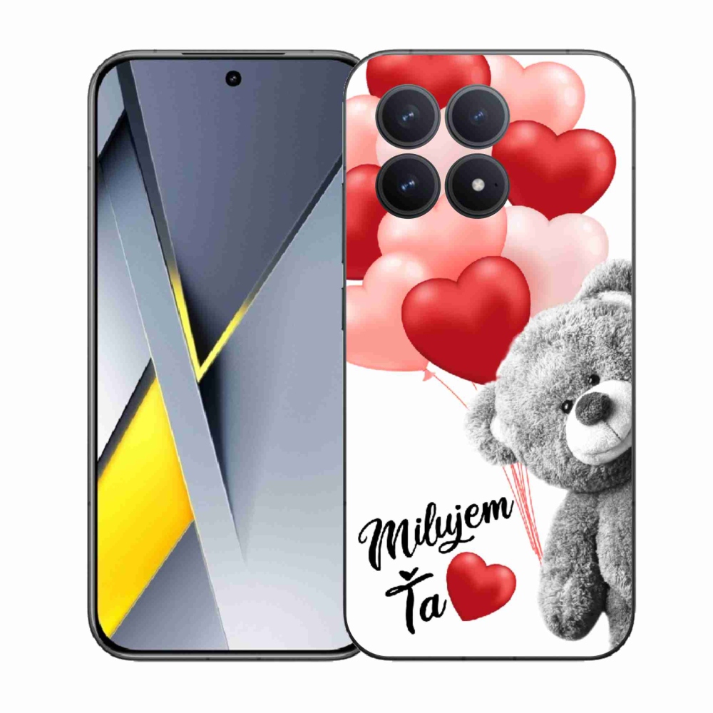 Gélový kryt mmCase na Xiaomi Poco F8 Pro - milujem Ťa sk