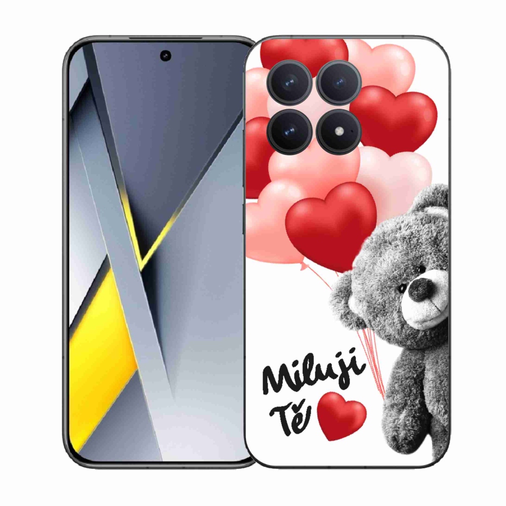Gélový kryt mmCase na Xiaomi Poco F8 Pro - milujem Ťa