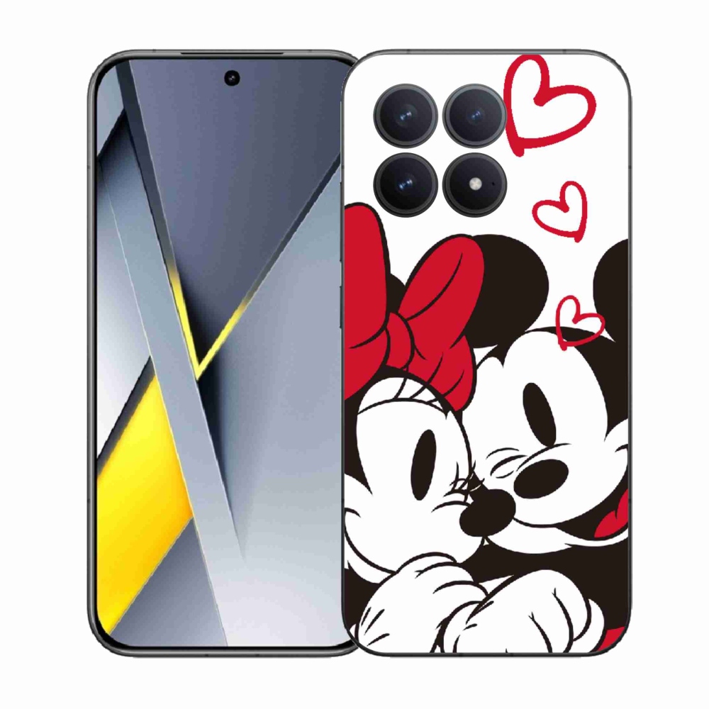 Gélový kryt mmCase na Xiaomi Poco F8 Pro - minnie a mickey