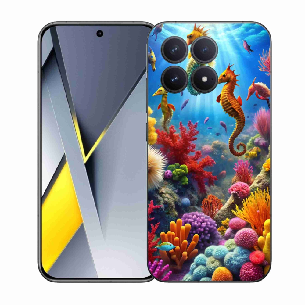 Gélový kryt mmCase na Xiaomi Poco F8 Pro - morský svet 3