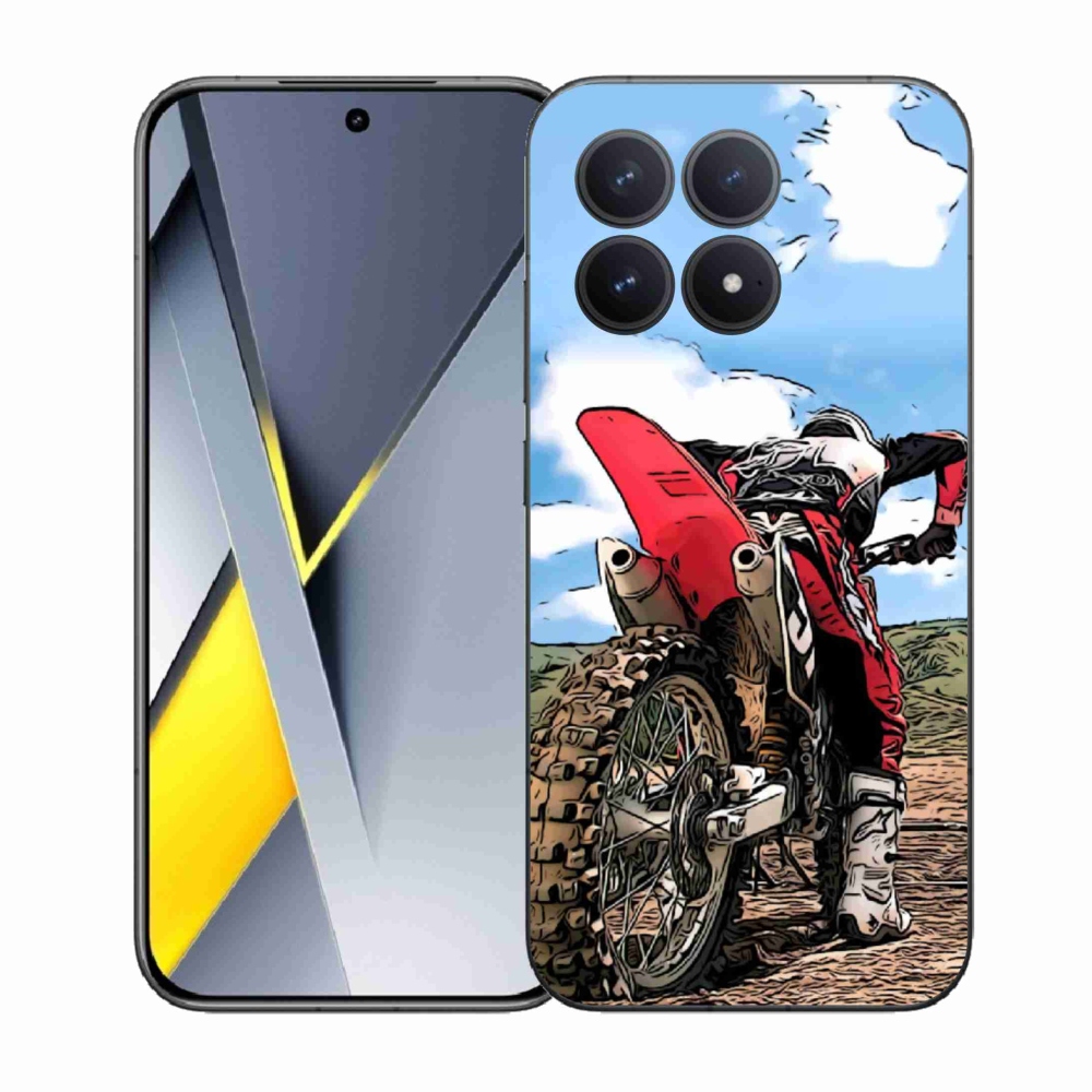 Gélový kryt mmCase na Xiaomi Poco F8 Pro - moto