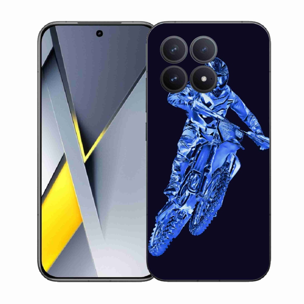 Gélový kryt mmCase na Xiaomi Poco F8 Pro - motocross 1