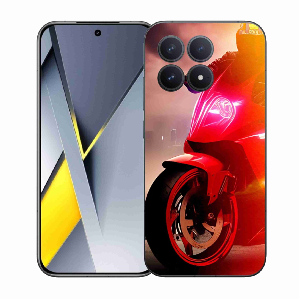 Gélový kryt mmCase na Xiaomi Poco F8 Pro - motorka
