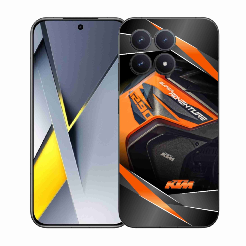 Gélový kryt mmCase na Xiaomi Poco F8 Pro - motorka ktm