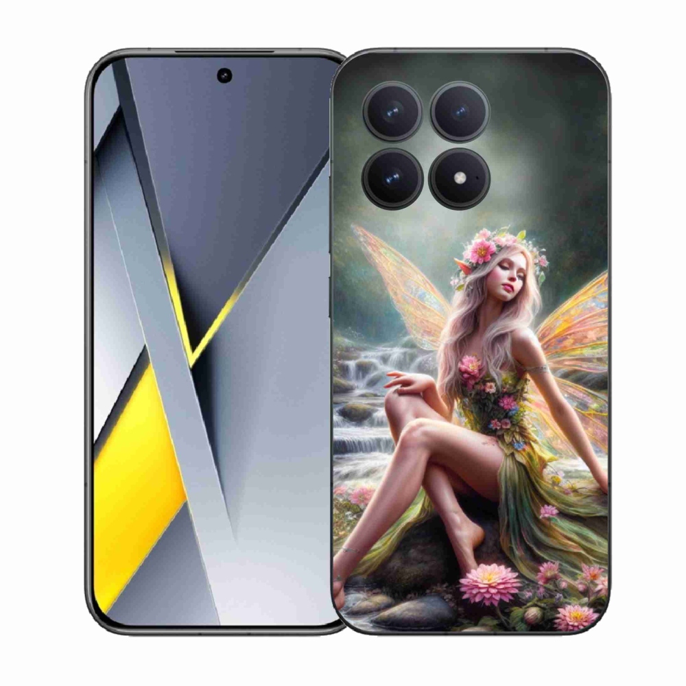 Gélový kryt mmCase na Xiaomi Poco F8 Pro - motýlia žena 1