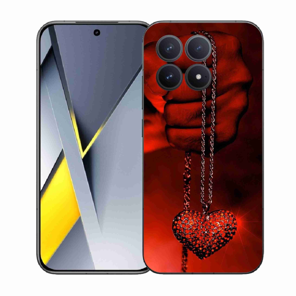 Gélový kryt mmCase na Xiaomi Poco F8 Pro - náhrdelník