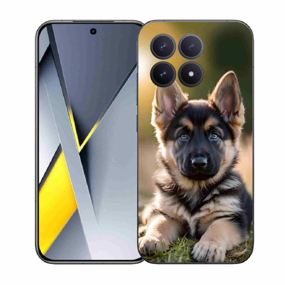Gélový kryt mmCase na Xiaomi Poco F8 Pro - nemecký ovčiak v prírode
