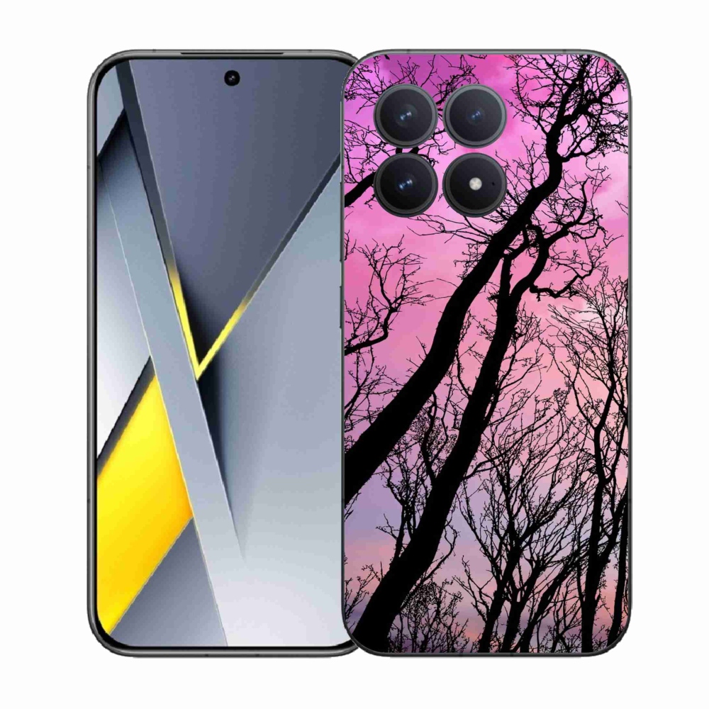 Gélový kryt mmCase na Xiaomi Poco F8 Pro - opadané stromy