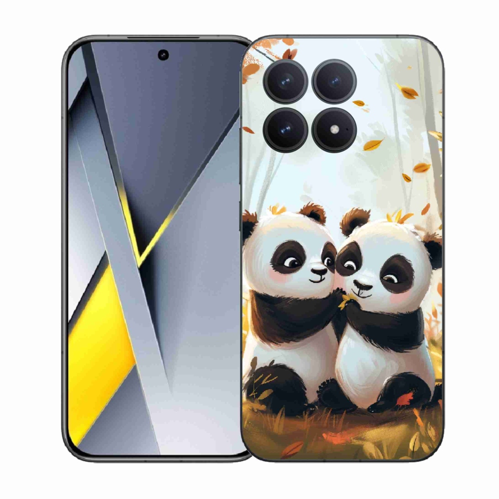 Gélový kryt mmCase na Xiaomi Poco F8 Pro - pandy