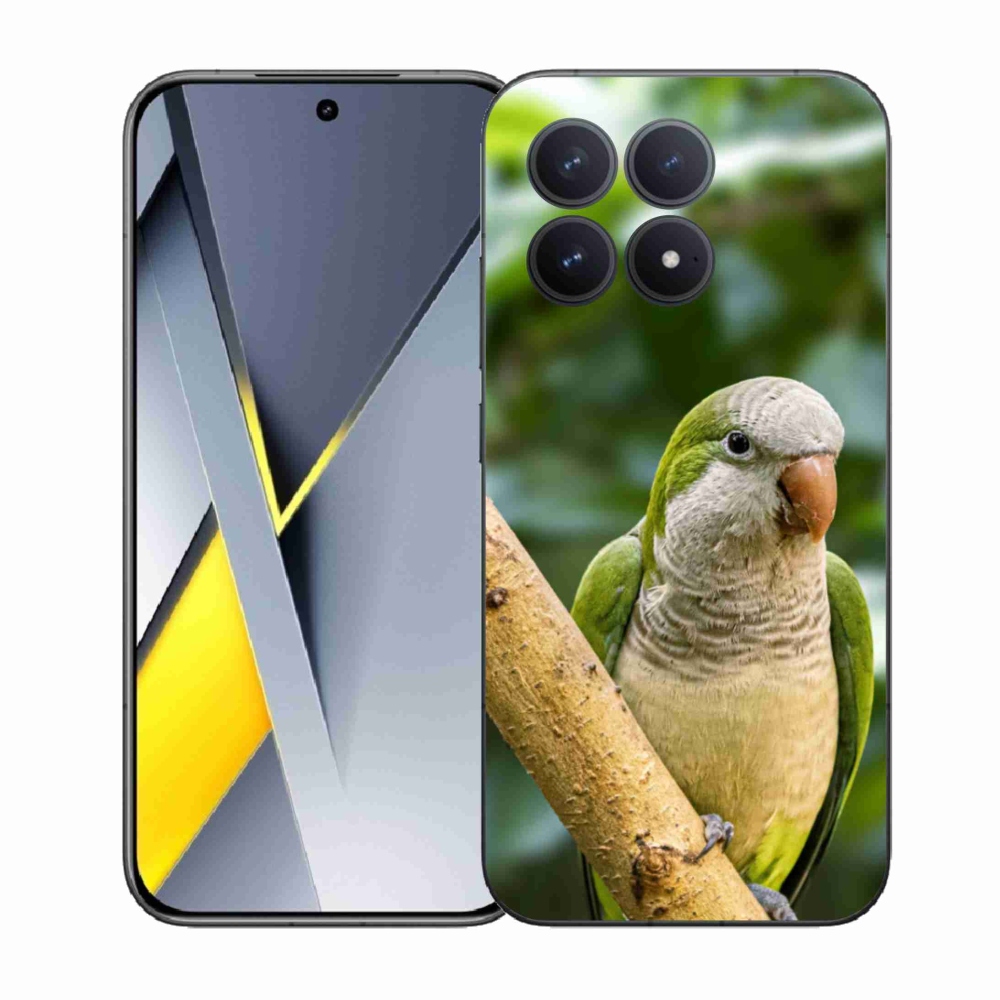 Gélový kryt mmCase na Xiaomi Poco F8 Pro - papagáj mníšok