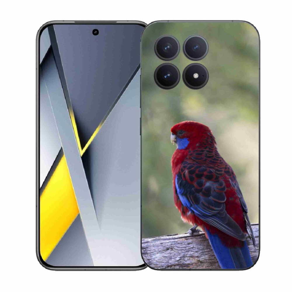 Gélový kryt mmCase na Xiaomi Poco F8 Pro - papagáj rosela