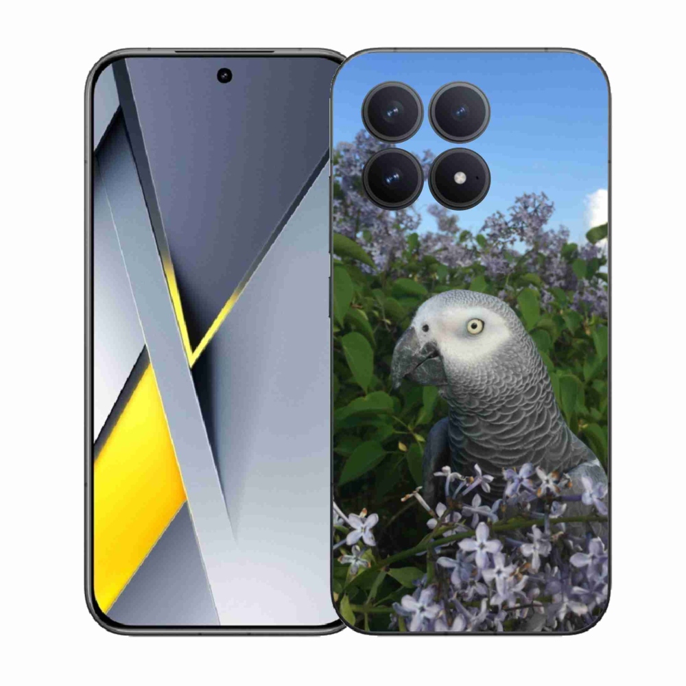 Gélový kryt mmCase na Xiaomi Poco F8 Pro - papagáj žako