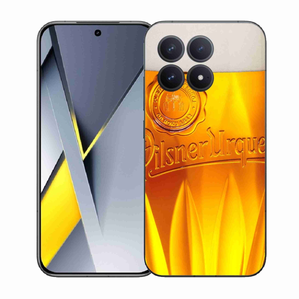 Gélový kryt mmCase na Xiaomi Poco F8 Pro - pivo