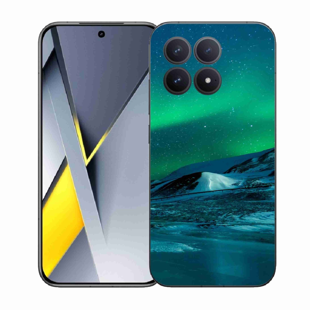 Gélový kryt mmCase na Xiaomi Poco F8 Pro - polárna žiara